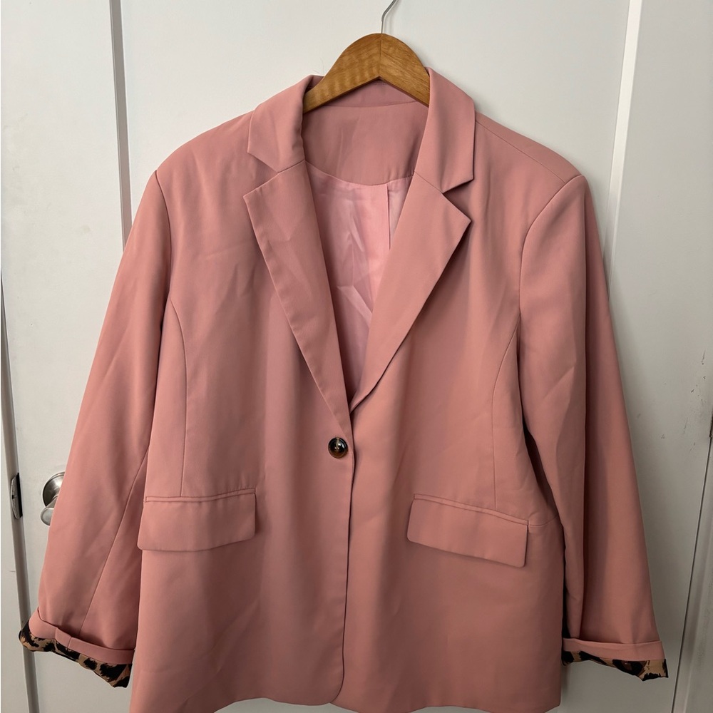 Adorable Pink Women's Blazer